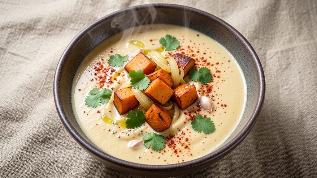Spicy Sweet Potato Soup Recipe: Smoky Cumin and Coconut Cream Velvety Bliss
