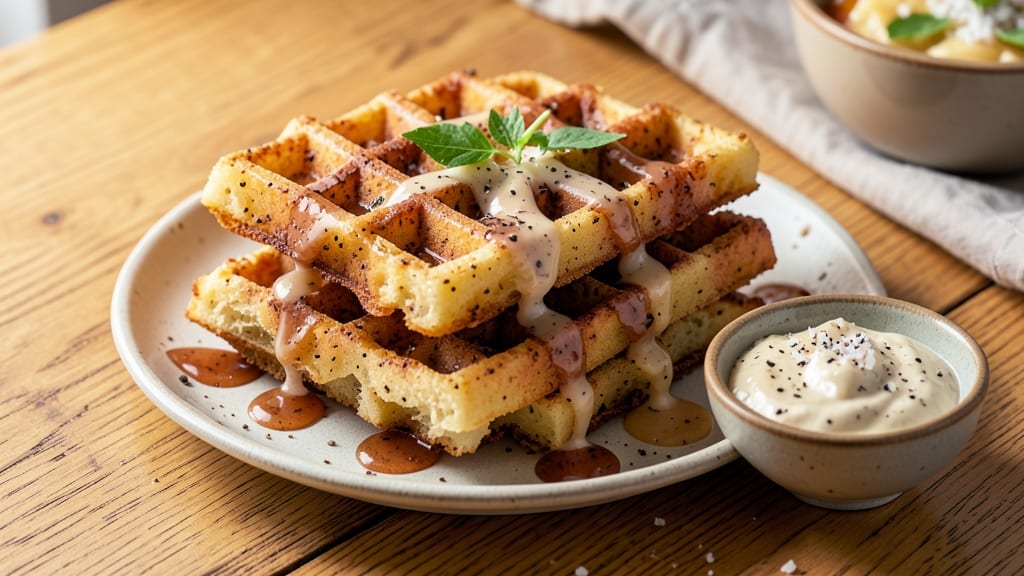 Vegan Potato Waffle Recipe: Crispy Lattice Crunch With Fluffy Centers