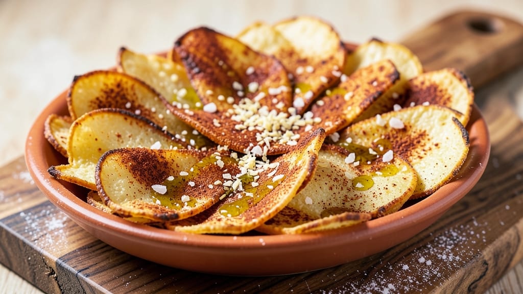 Baked Potato Chips Recipe Crispy: Air-Crisped Perfection Without Oil