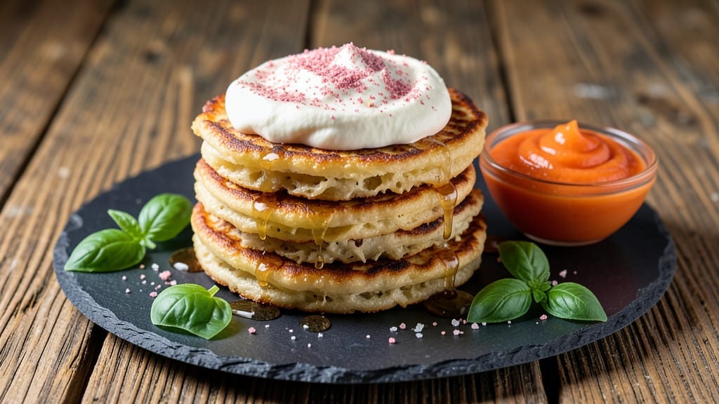 Bellini Potato Pancake Recipe: Golden Crispy Layers With Herbed Cream Cheese