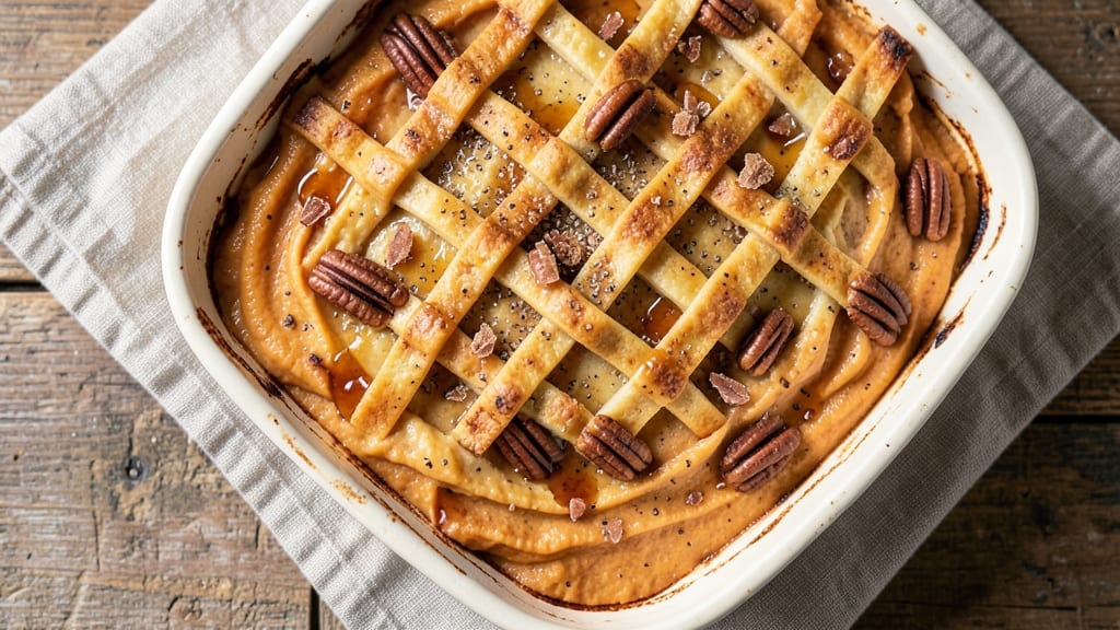 Sweet Potato Casserole Recipe No Milk: Caramelized Topping With Nutmeg-Kissed Sweetness