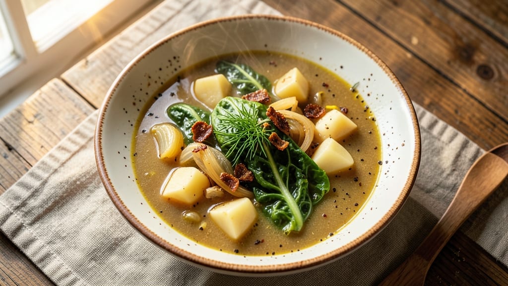 Vegan Cabbage and Potato Soup Recipe: Hearty Roasted Root Depth in 30 Minutes