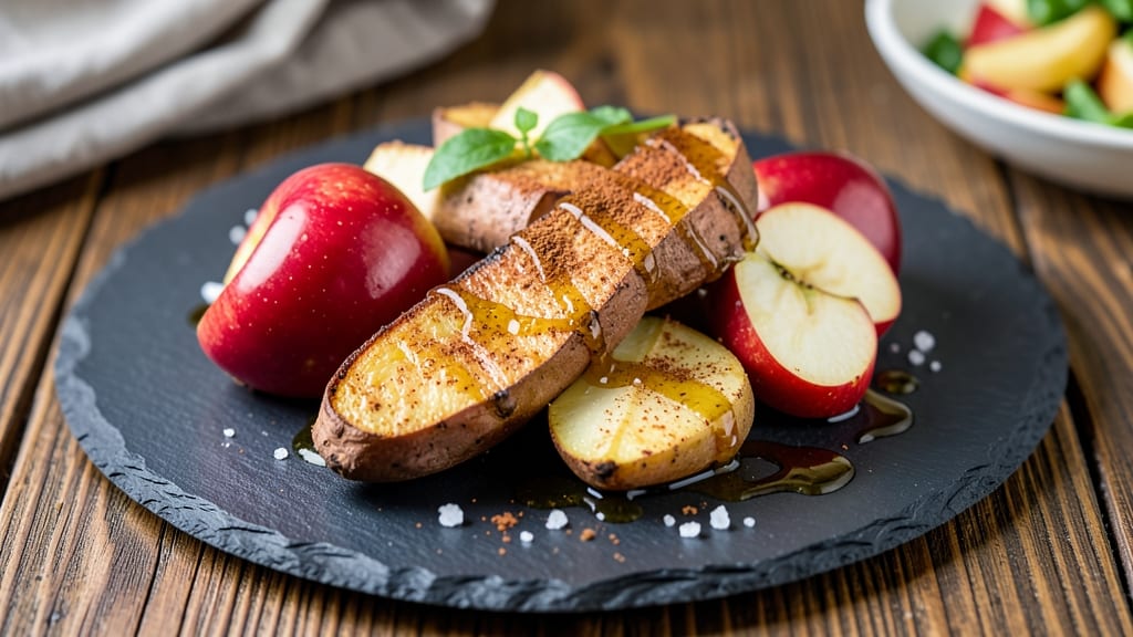 Sweet Potato and Granny Smith Apple Recipe: Caramelized Sweetness With Crispy Apple Topping
