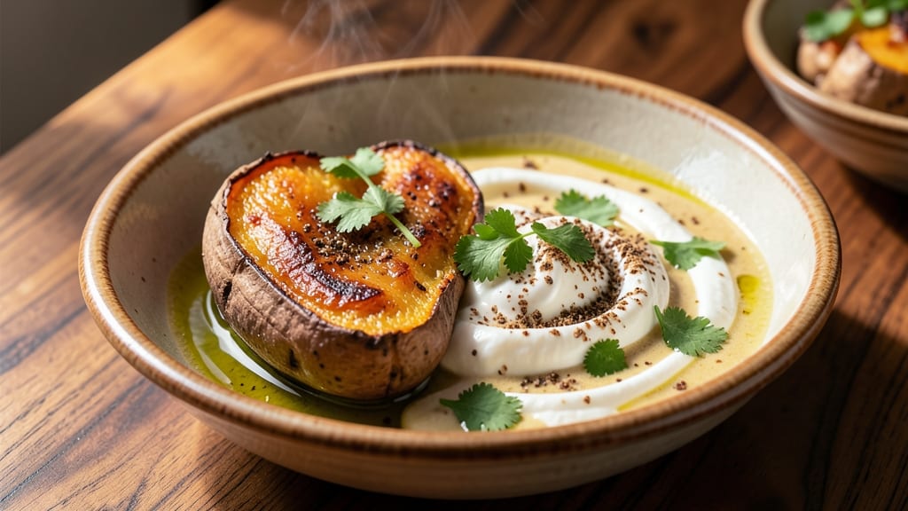 Baked Sweet Potato Indian Recipe: Spiced Coconut Curry Magic in 30 Minutes
