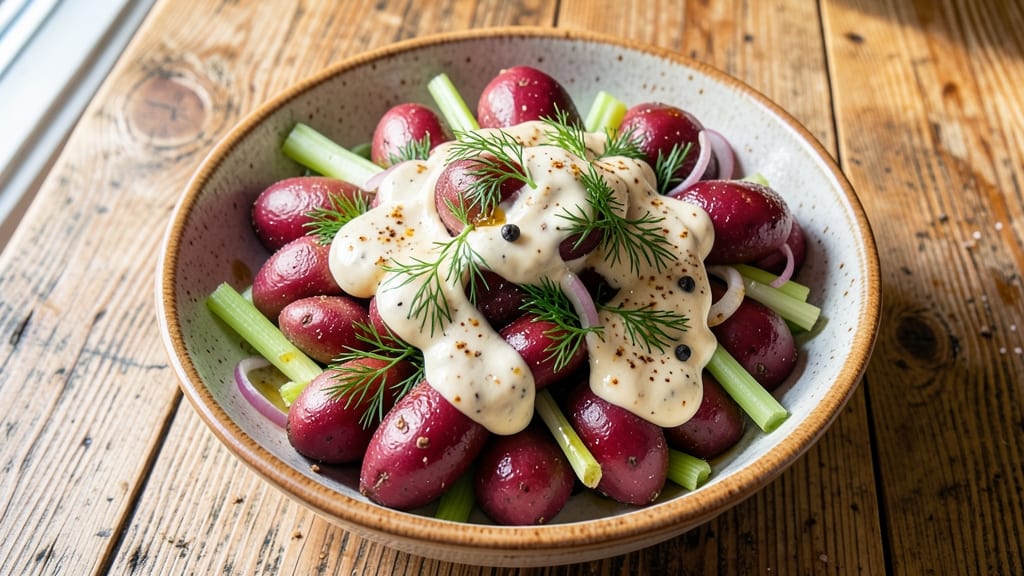 Vegan Red Potato Salad Recipe: Herb-Infused Creaminess Without Dairy