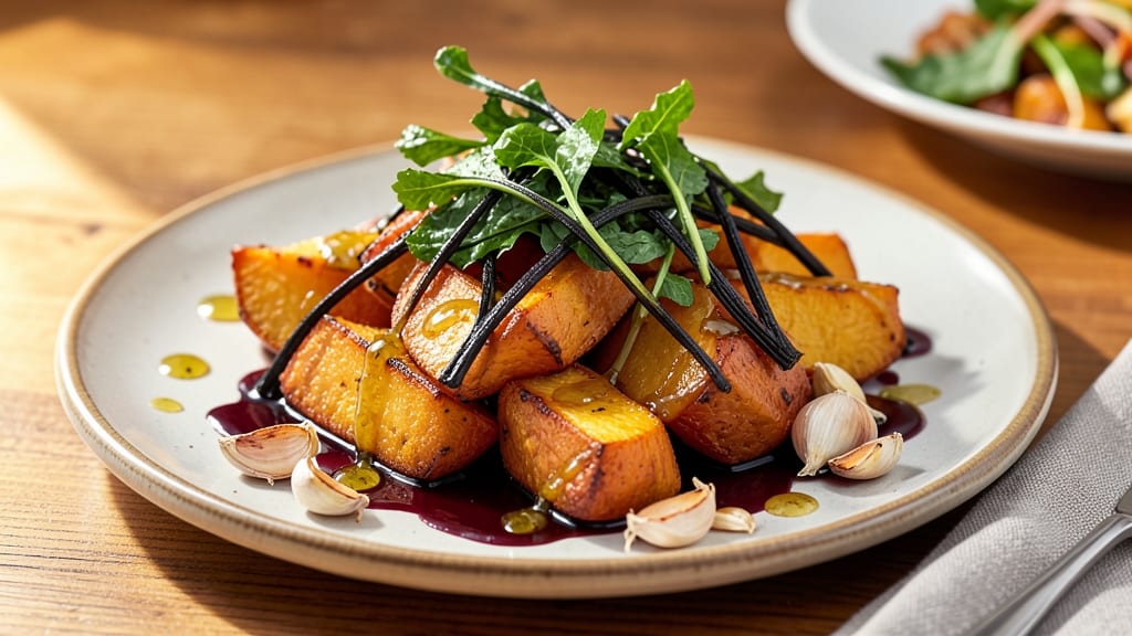 Sweet Potato and Swiss Chard Recipe: Roasted Earthy Sweetness With Nutty Crisp Edges