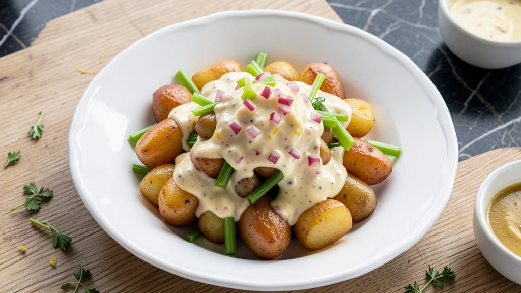 All American Potato Salad Recipe: Classic Picnic Crunch With Mustard-Mayo Magic