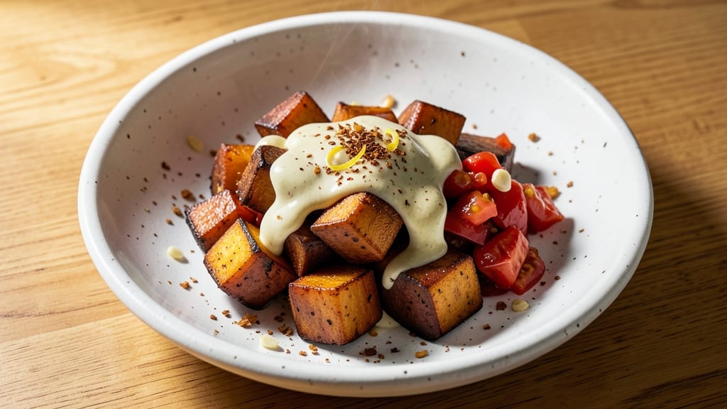 Sweet Potato Patatas Bravas Recipe: Smoky Paprika Crunch With Caramelized Sweetness