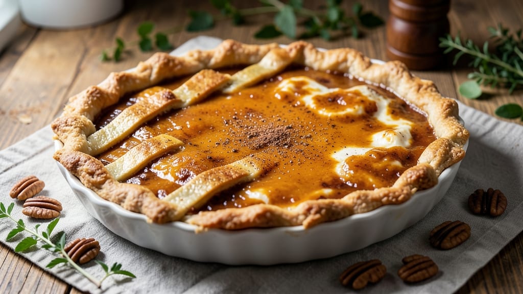 Sweet Potato Pie Recipe Measurements: Perfectly Spiced Custard With Crisp Celery Topping