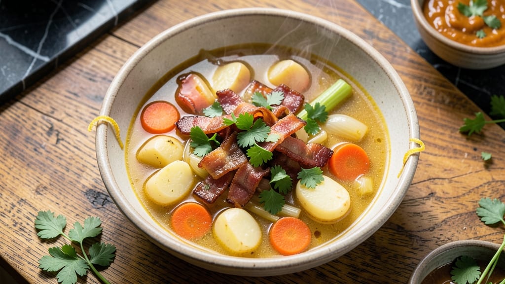 Authentic German Potato Soup Recipe: Savory Sausage and Root Vegetable Harmony