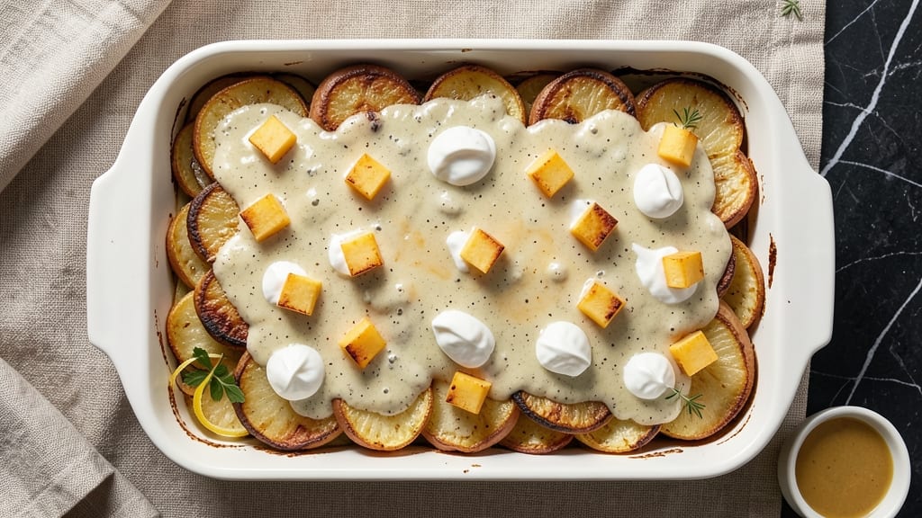 Baked Ranch Potato Casserole Recipe: Layered Crunch and Creamy Ranch Harmony