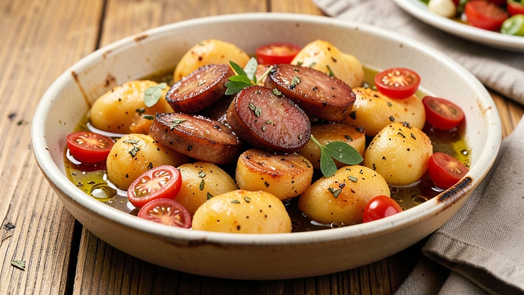 Trader Joe's Sweet Potato Gnocchi and Sausage Recipe: One-Pan Italian-Style Comfort