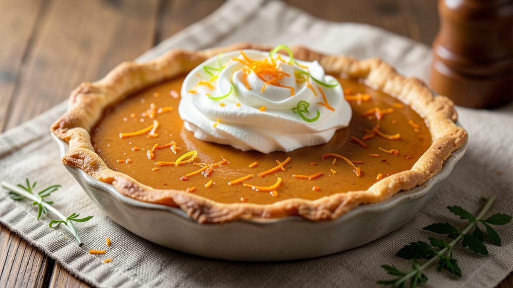 Sweet Potato Pie Recipe With Orange Zest: Bright Citrus Twist on Classic Comfort