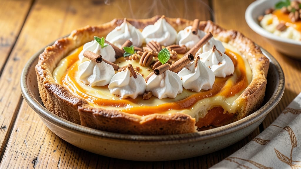 Sugary Sam Sweet Potato Pie Recipe: Cinnamon-Spiced Crust and Gooey Molten Center