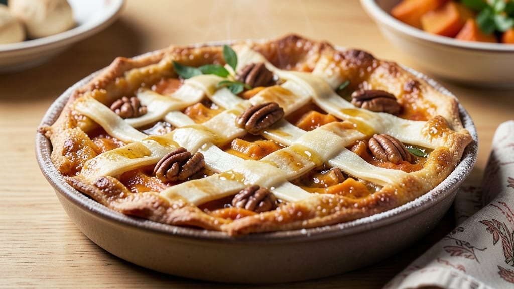 B Smith Sweet Potato Pie Recipe: Nutmeg-Kissed Crust and Silky Filling