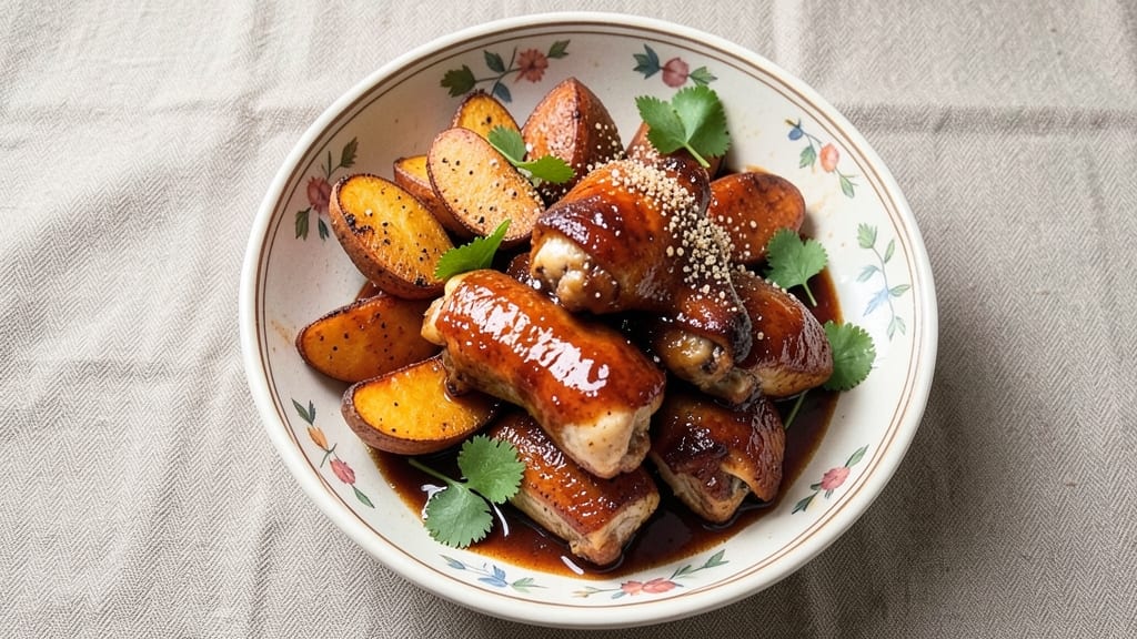 BBQ Chicken Sweet Potato Bowl Recipe: Smoky-Sweet Protein-Packed Power Bowl