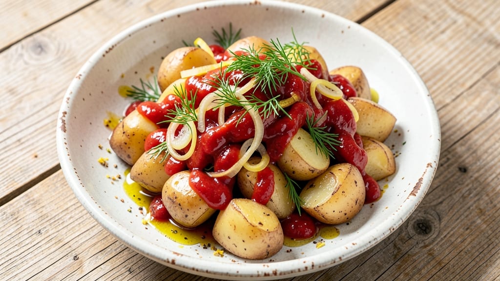 Authentic Cold German Potato Salad Recipe: Vinegar-Sharp Crunch With Mustard-Kissed Potatoes