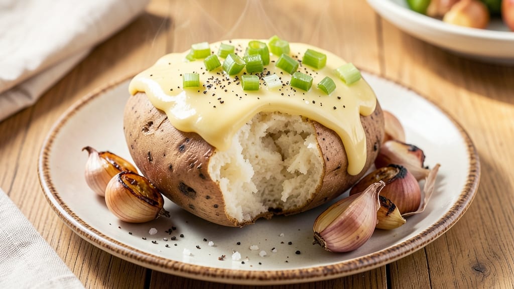Baked Potato Recipe NYT: Fluffy Interiors With Crispy Celery Crown Magic