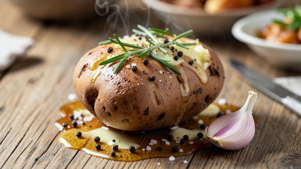 Baked White Potato Recipe: Buttery Crisp Edges and Fluffy Hearts