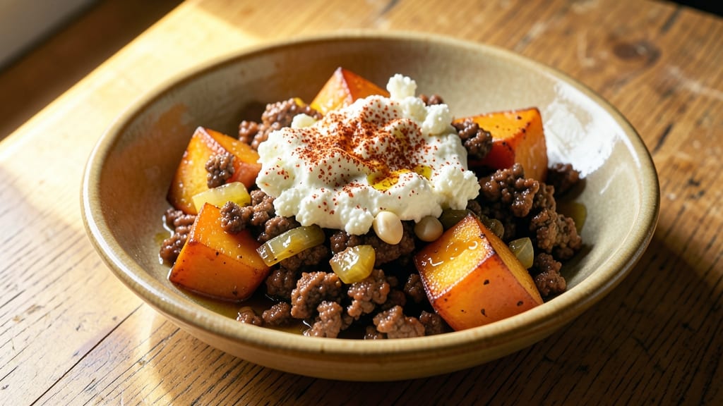 Viral Ground Beef Sweet Potato Cottage Cheese Recipe: Savory-Sweet One-Pot Harmony