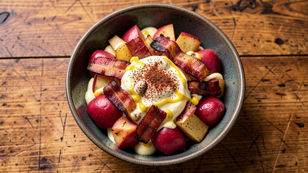 Aaron Franklin's Texas-Style Potato Salad Recipe: Smoky Paprika and Bacon Bliss