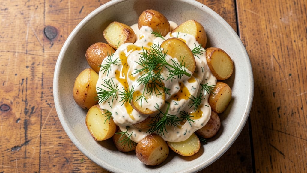 Traditional Potato Salad No Egg Recipe: Creamy Herb Bliss Without the Bind