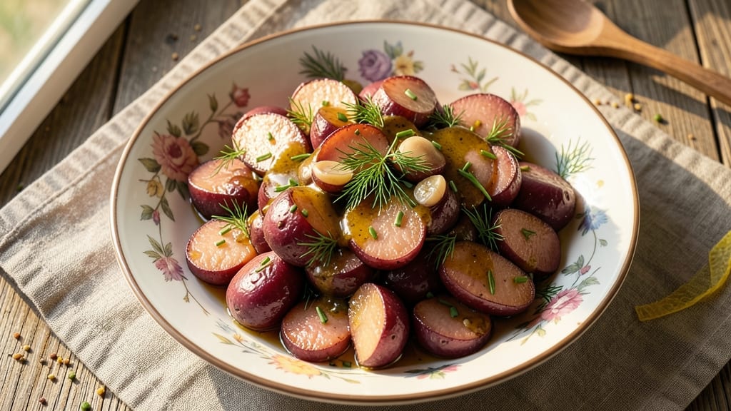 5 Star Red Potato Salad Recipe: Wine-Infused Herbs and Buttery New Potato Magic