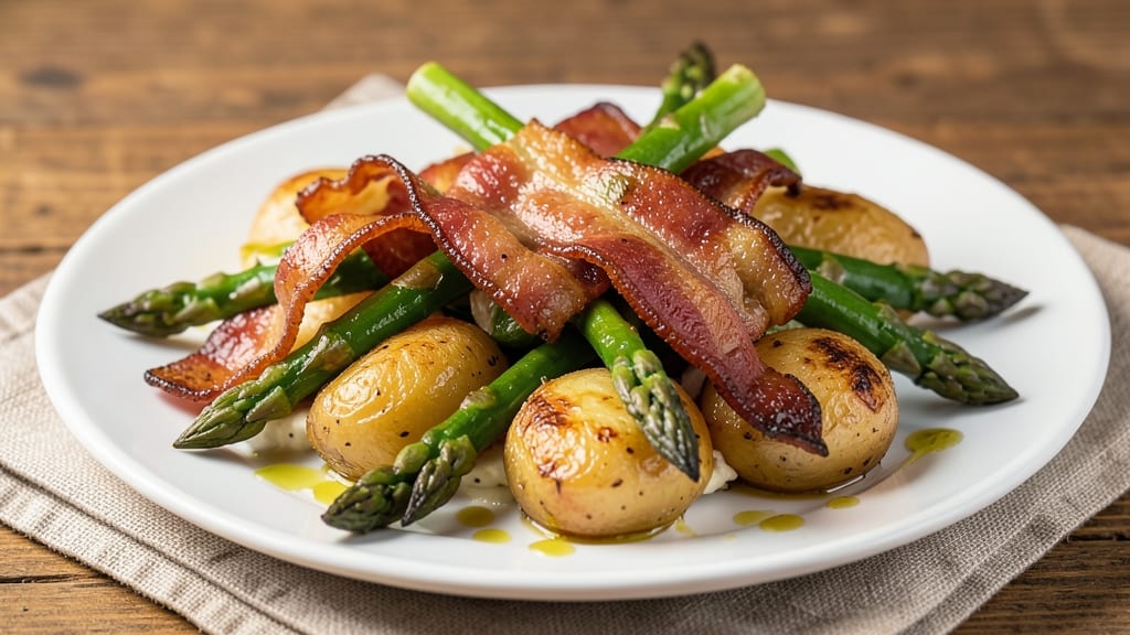 Asparagus Bacon Potato Recipe: Crispy Edges and Smoky Bacon Bites