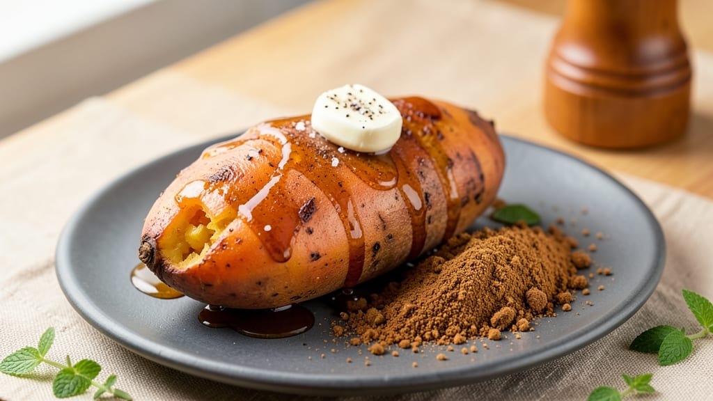 Baked Sweet Potato Recipe with Cinnamon: Warm Spice and Buttery Roast Bliss