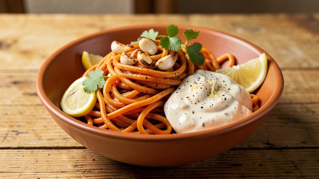 Sweet Potato Noodles Recipe Vegan: Caramelized Sweetness Meets Creamy Coconut Bliss