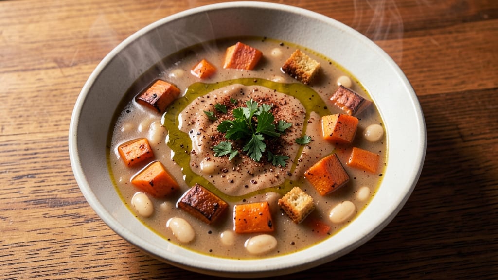 Sweet Potato And White Bean Soup Recipe: Smoky Cumin Roast Meets Creamy Bean Velvety