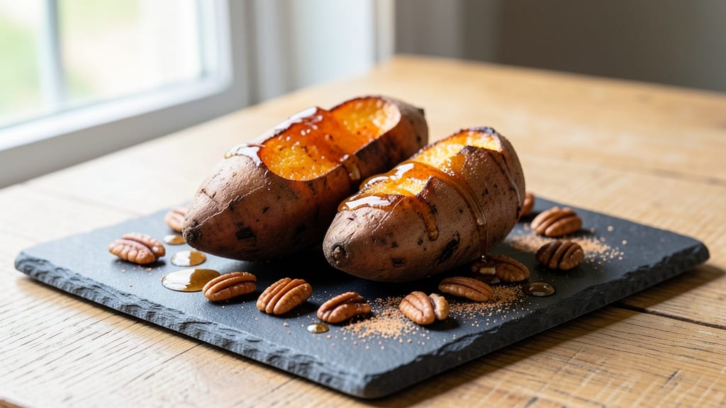 21 Day Fix Sweet Potato Recipe: Cinnamon-Spiced Crunch with Creamy Core