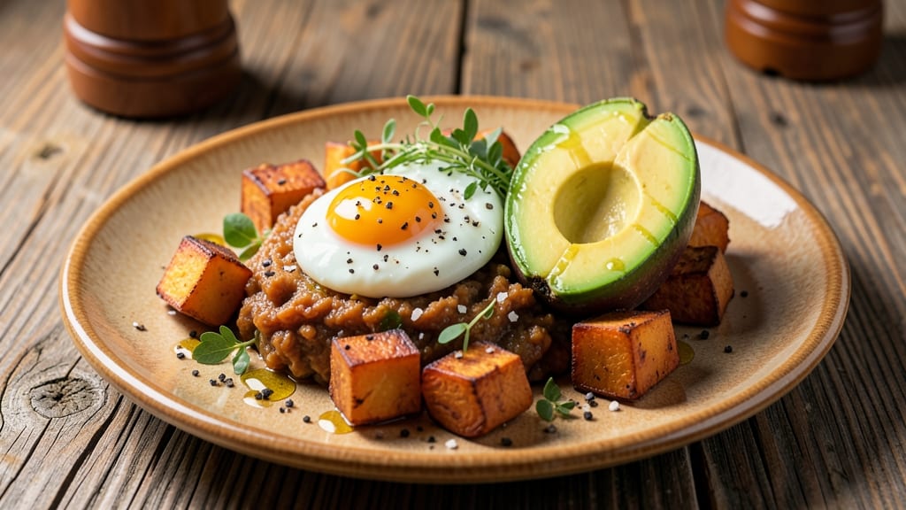 Sweet Potato, Egg, and Avocado Recipe: Savory Breakfast Bowl With Roasted Sweetness
