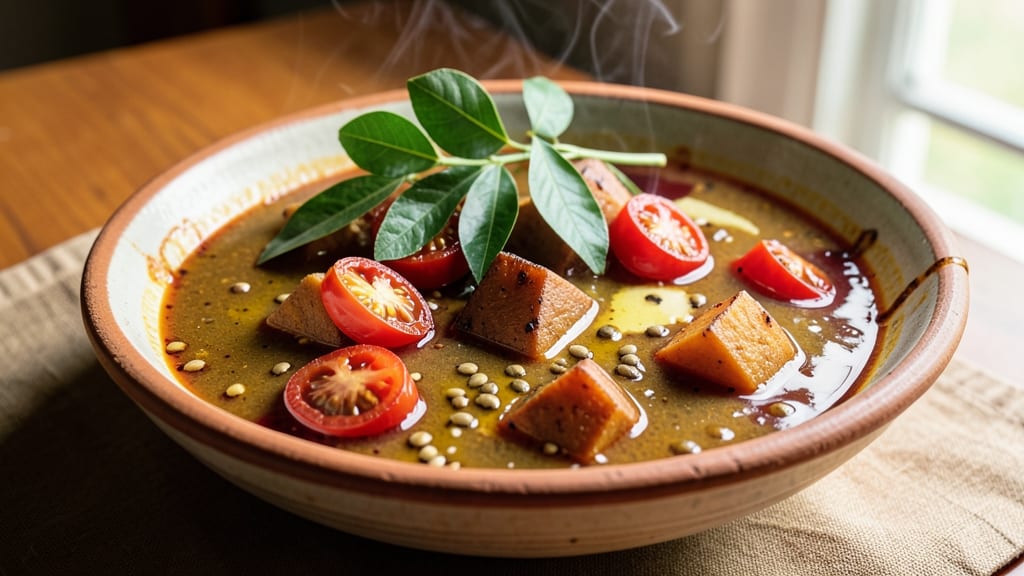 Sweet Potato Rasam Recipe: Spiced Lentil Stew with Velvety Sweetness