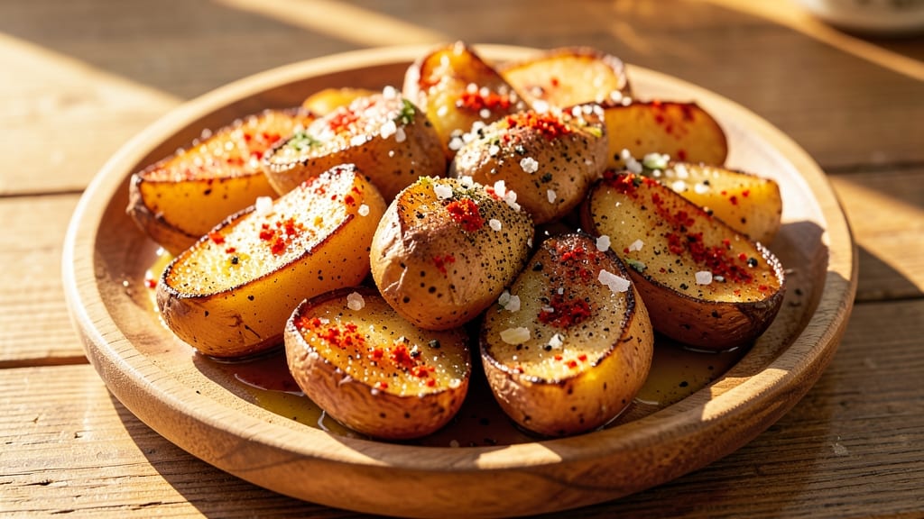 Arab Potato Recipe: Crispy Spiced Cubes With Garlicky Yogurt Drizzle
