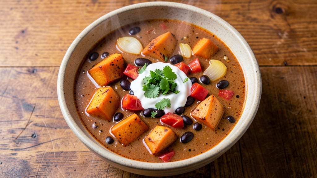 Sweet Potato Chili Soup Recipe: Smoky-Spiced Depth With Silky Texture